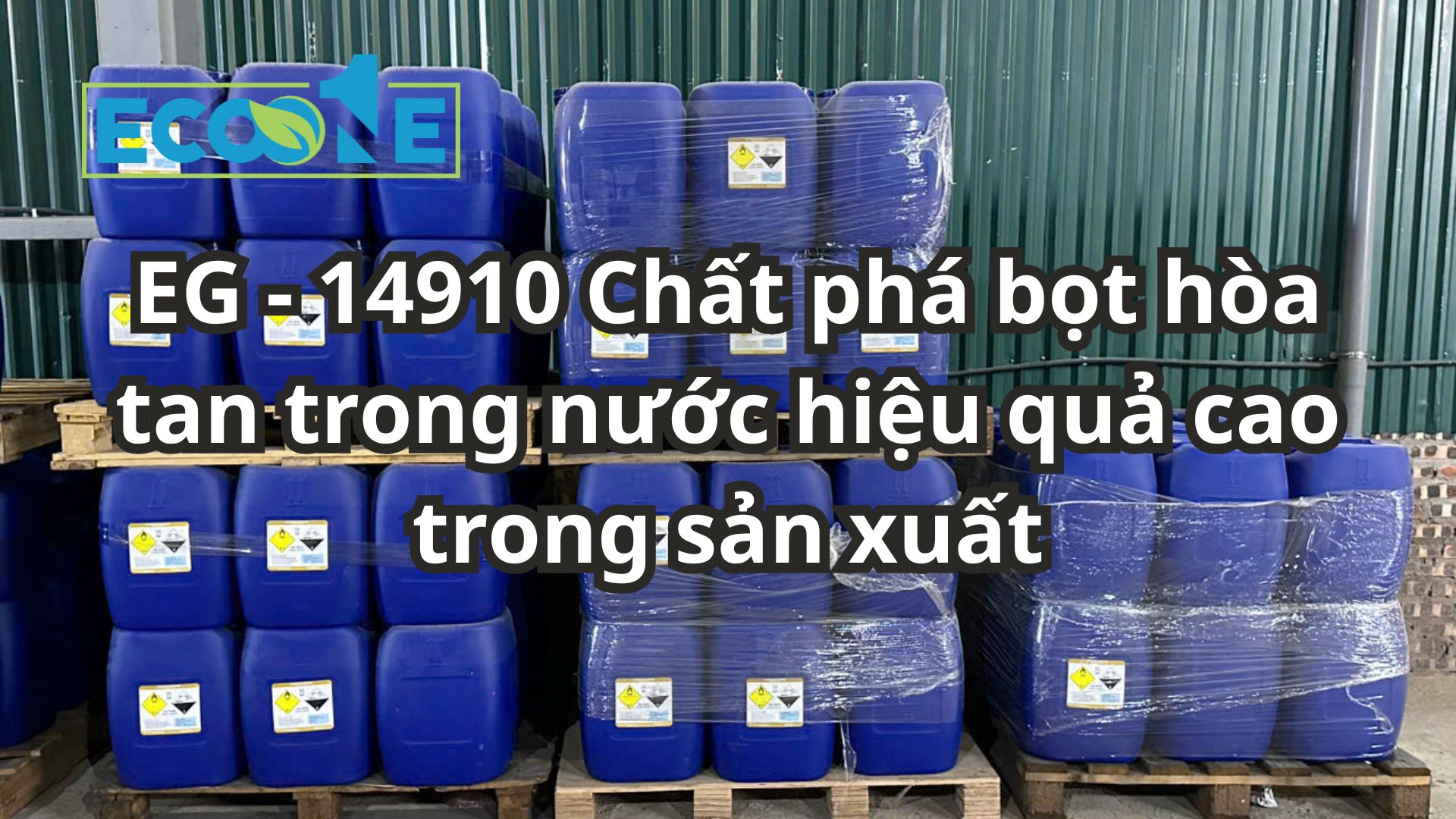 Eg 14910 Chất Phá Bọt Hòa Tan Trong Nước Hiệu Quả Cao Trong Sản Xuất