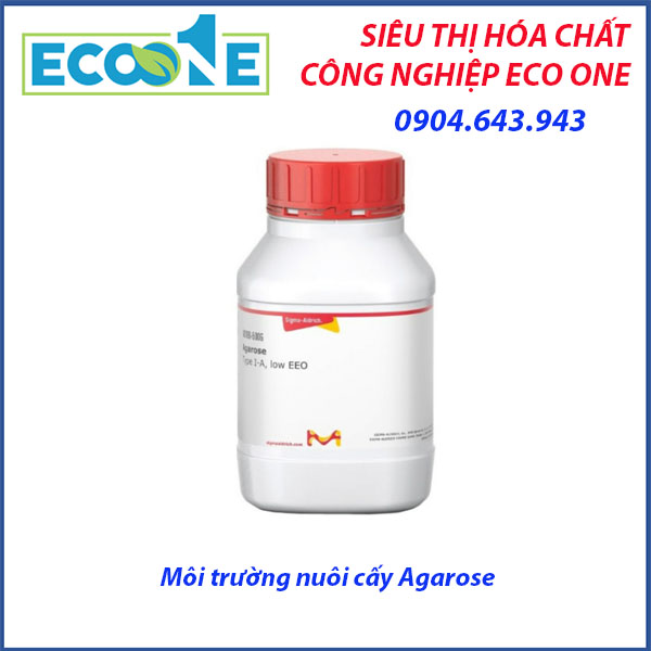 Môi Trường Nuôi Cấy Agarose dùng cho phòng thí nghiệm sinh học phân tử, phân tách DNA, RNA. Sản phẩm lý tưởng cho các viện nghiên cứu, trung tâm công nghệ sinh học có giá từ 9 đến 9,999,999 / 500g