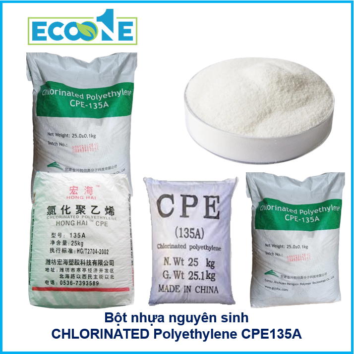Cpe135a Bột Nhựa Nguyên Sinh Chlorinated Polyethylene
