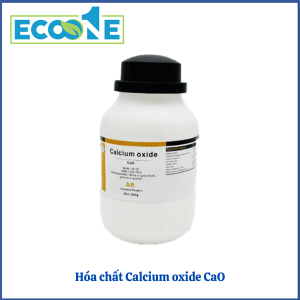 Calcium Oxide CaO chuyên dùng trong phòng thí nghiệm và nghiên cứu hóa học. Dạng bột trắng, phản ứng mạnh với nước, phù hợp kỹ thuật viên, giảng viên và phòng nghiên cứu khoa học vật liệu có giá từ 50,000 đến 84,000đ/chai 500g