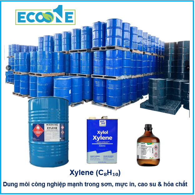 Dung Môi Công Nghiệp Mạnh Trong Sơn, Mực In, Cao Su & Hóa Chất Xylene (c₈h₁₀)