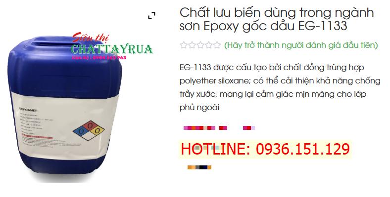 EG - 1133 Chất Lưu Biến Trong Nhiều Lĩnh Vực Công Nghiệp