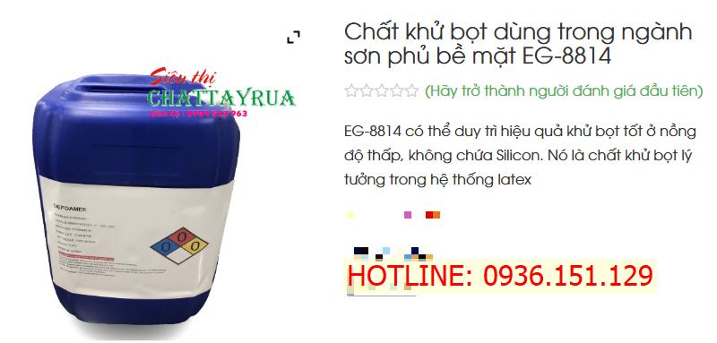 EG - 8814 Chất Khử Bọt đa Năng, Hiệu Quả Vượt Trội