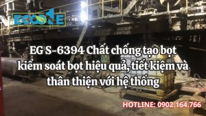 Eg S 6394 Chất Chống Tạo Bọt Kiểm Soát Bọt Hiệu Quả, Tiết Kiệm Và Thân Thiện Với Hệ Thống