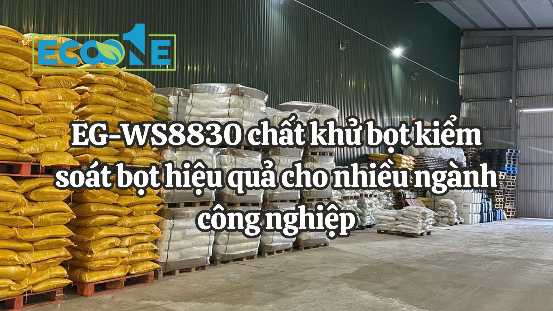 Eg Ws8830 Chất Khử Bọt Kiểm Soát Bọt Hiệu Quả Cho Nhiều Ngành Công Nghiệp Hiện Nay