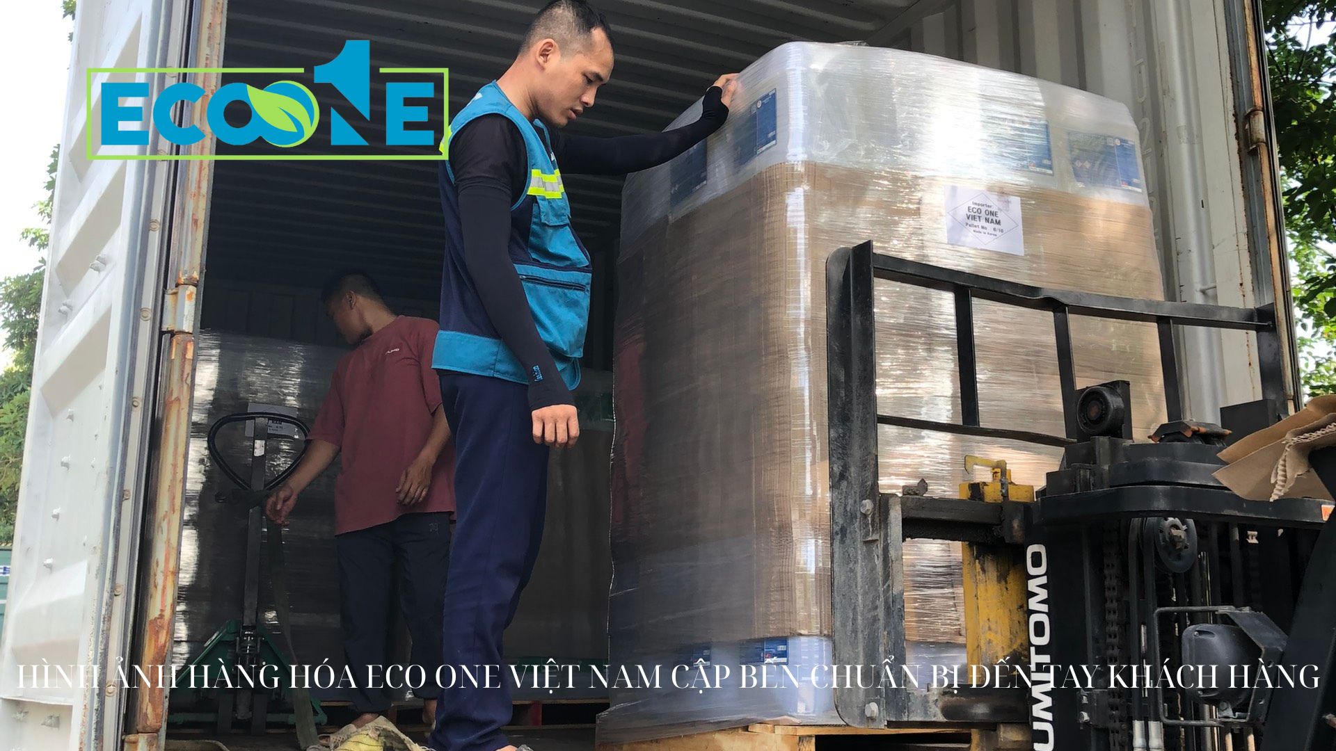 Hóa chất ECO ONE Việt Nam liên tục về kho để phục vụ khách hàng