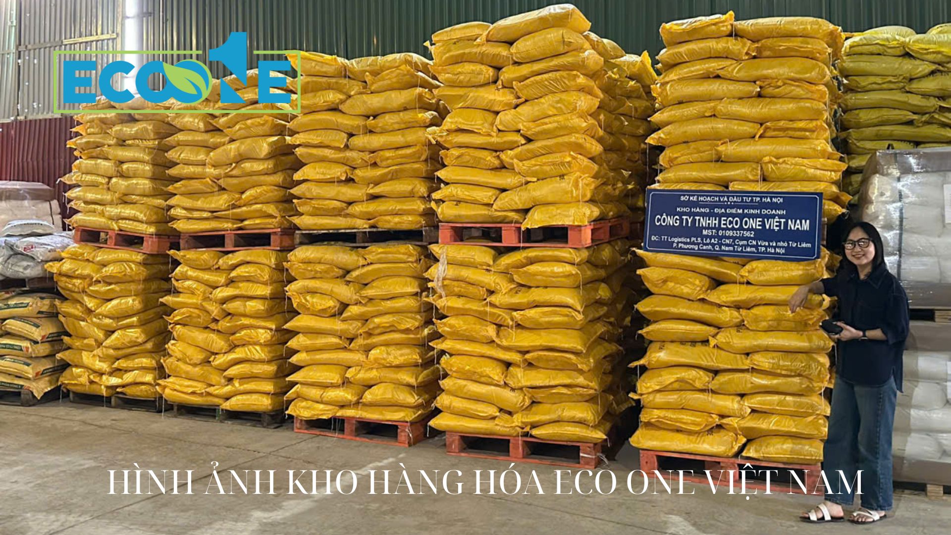Hình ảnh kho hàng hóa ECO ONE Việt Nam