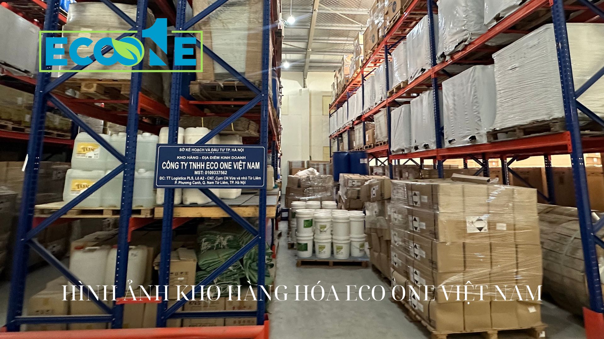 Hình ảnh kho hàng hóa ECO ONE Việt Nam