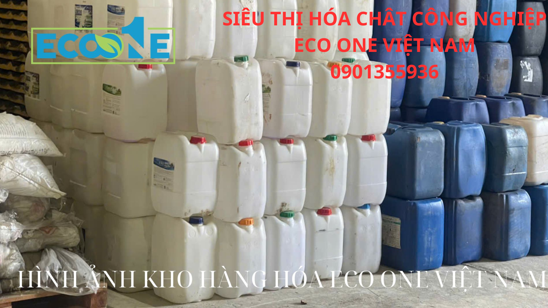Hình ảnh kho hóa chất của ECO ONE Việt Nam