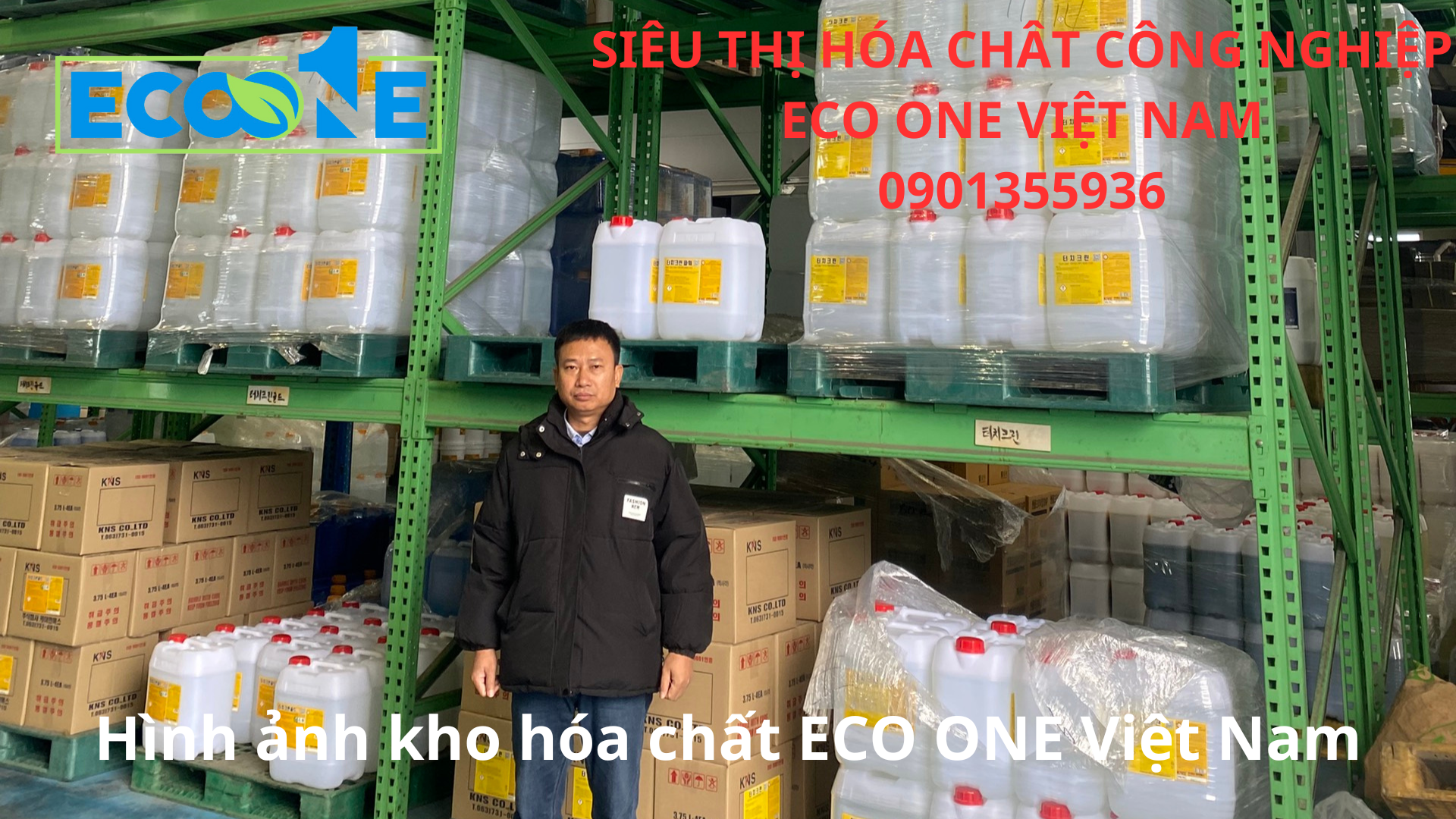 Hình ảnh kho hóa chất ECO ONE Việt Nam
