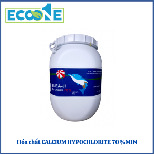 Hóa Chất Calcium Hypochlorite 70%min hóa chất công nghiệp dạng rắn, dùng xử lý nước thải và khử trùng hiệu quả. Đóng gói 40kg/thùng, dành cho kỹ sư môi trường, nhà máy xử lý nước. Tác dụng mạnh, dễ sử dụngn có giá từ 1,300,000 đến 2,100,000đ/thùng 40kg