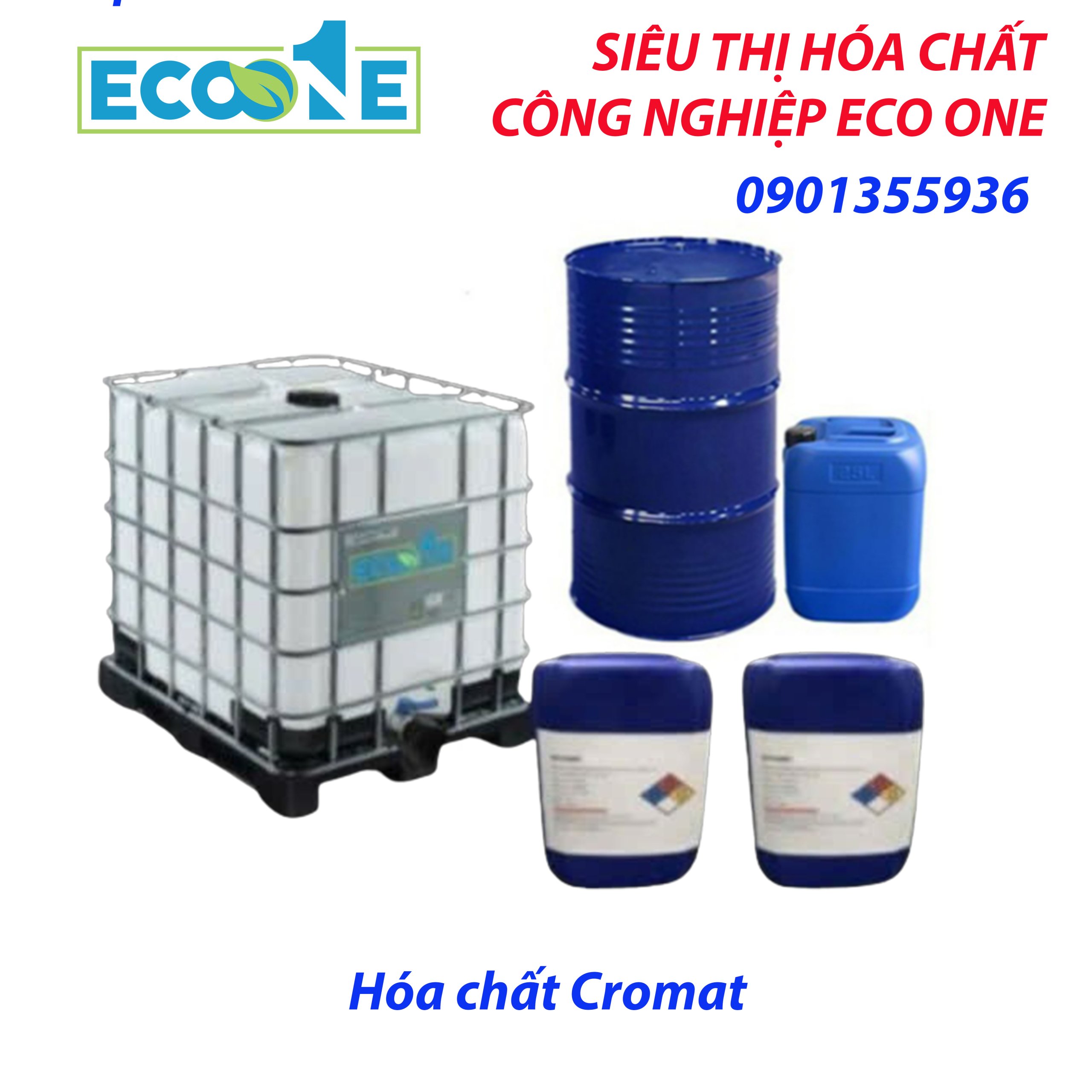 Hóa Chất Cromat là chất oxy hóa mạnh dùng trong xử lý nước, xi mạ, nhuộm màu và phân tích hóa học. Sản phẩm được phân phối bởi ECO ONE Việt Nam