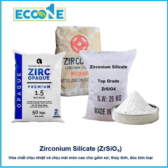 Hóa Chất Zirconium Silicate Zrsio₄