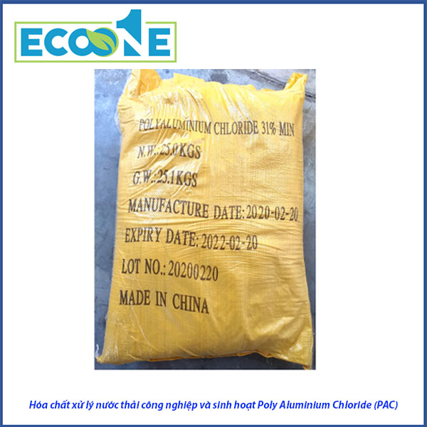 Hóa Chất Xử Lý Nước Thải Công Nghiệp Và Sinh Hoạt Poly Aluminium Chloride (pac) phù hợp với nhà máy xử lý nước, khu công nghiệp, trạm xử lý nước cấp