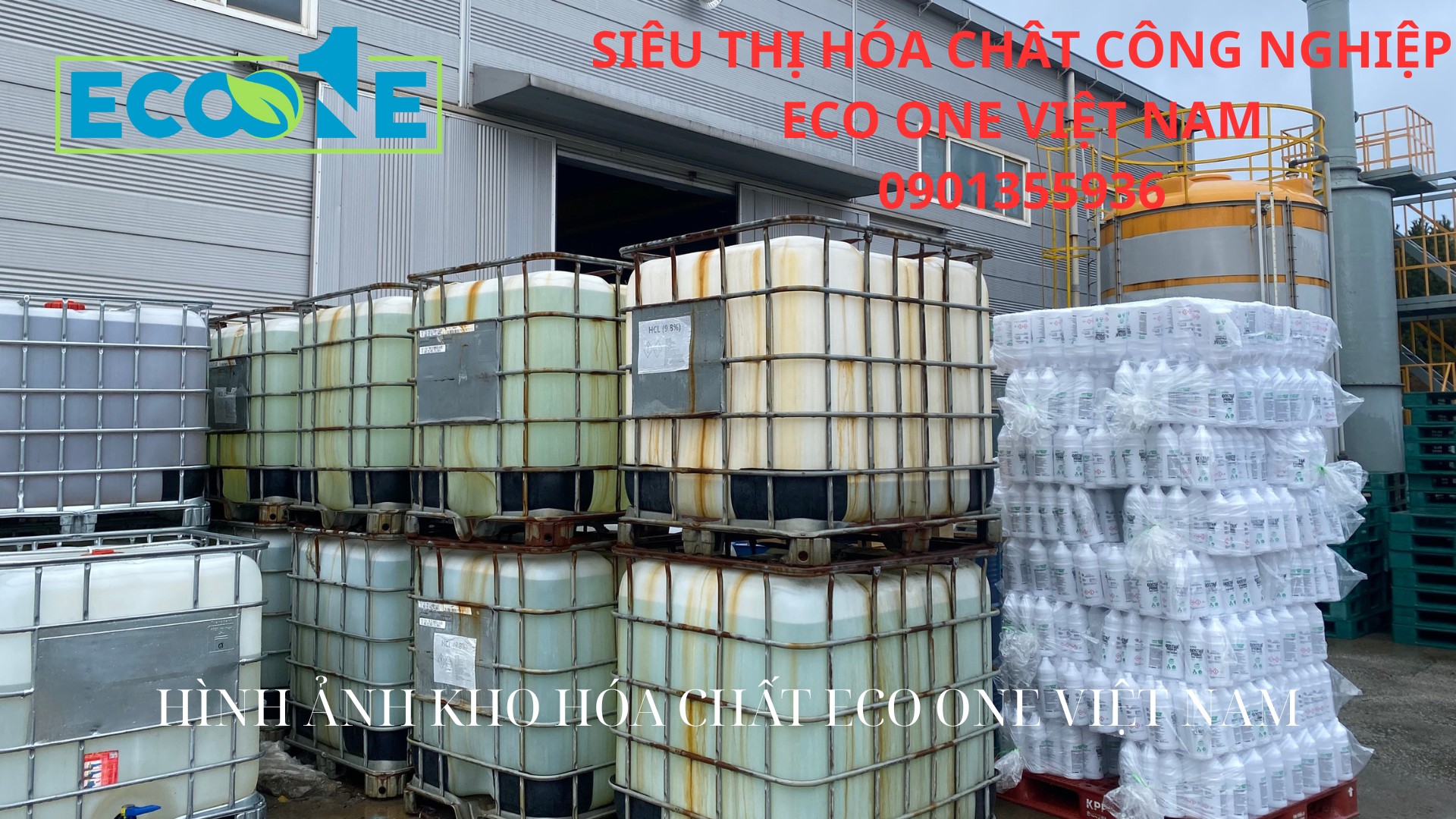 Hình ảnh kho hóa chất ECO ONE Việt Nam