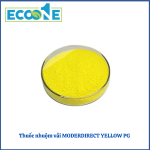 Moderdirect Yellow Pg là chất màu hữu cơ tổng hợp chuyên dùng nhuộm vải cotton và viscose. Dễ sử dụng, màu vàng tươi, hiệu suất cao, phù hợp cho các nhà máy dệt may có giá từ 180,000 đến 300,000 đ/thùng 25kg