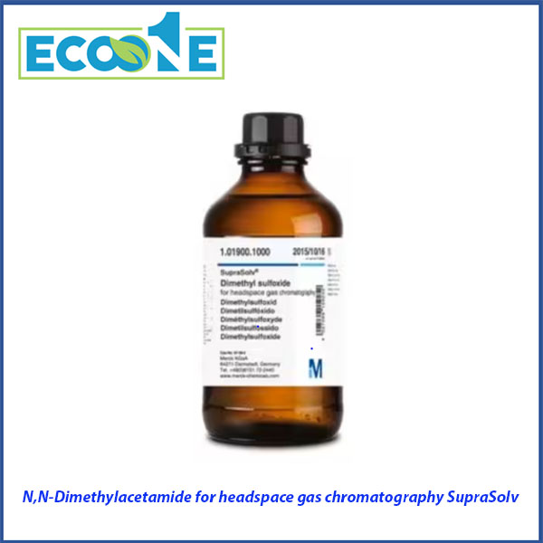 N,n Dimethylacetamide For Headspace Gas Chromatography Suprasolv à dung môi phân tích độ tinh khiết cao dùng trong GC headspace, phù hợp phòng thí nghiệm, nhà máy dược phẩm được nhập khẩu và phân phối bởi ECO ONE Việt Nam