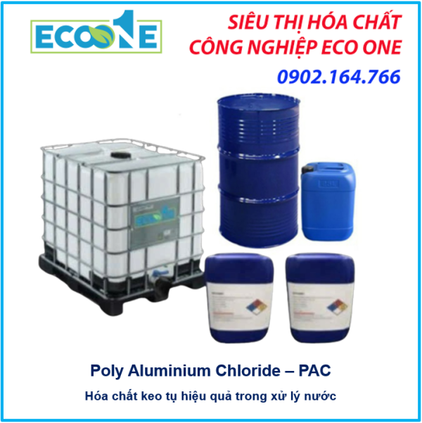 Poly Aluminium Chloride – PAC | Hóa chất keo tụ hiệu quả trong xử lý nước
