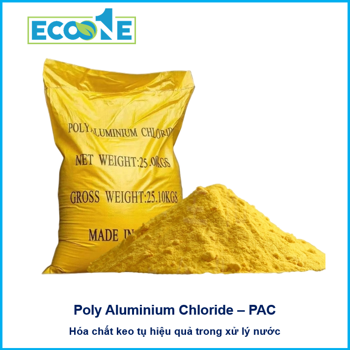 Pac Poly Aluminium Chloride Hóa Chất Keo Tụ Trong Xử Lý Nước