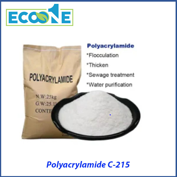 Polyacrylamide C 215 là chất trợ lắng công nghiệp, dùng xử lý nước thải hiệu quả cao. Được phân phối bởi ECO ONE Việt Nam