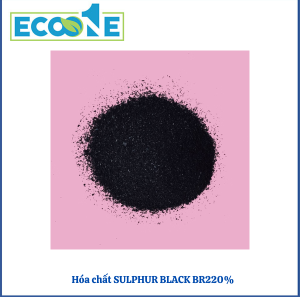 Sulphur Black Br220% là chất màu hữu cơ tổng hợp dùng trong nhuộm vải cotton và viscose, độ bền màu cao, hiệu suất nhuộm mạnh trong ngành dệt nhuộm chuyên nghiệp có giá từ 500,000 đến 800,000/bao 25kg