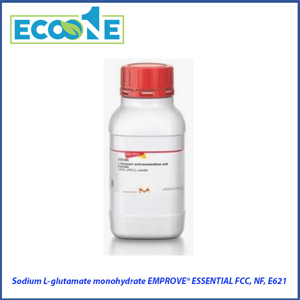 Sodium L Glutamate Monohydrate Emprove® Essential Fcc, Nf, E621 dùng nghiên cứu và kiểm nghiệm thực phẩm, phù hợp phòng thí nghiệm, viện nghiên cứu được nhập khẩu và phân phối bởi ECO ONE Việt Nam