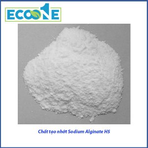 Chất Tạo Nhớt Sodium Alginate H5 là chất tạo nhớt chuyên dùng trong ngành dệt nhuộm, giúp ổn định màu và tạo độ đều khi in vải có giá từ 120,000 đến 200,000
