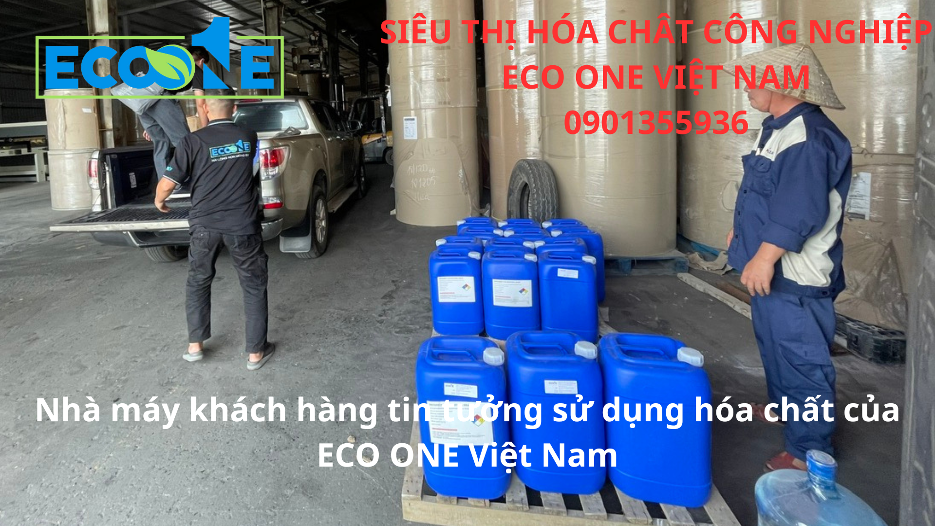 Hình ảnh nhà máy khách hàng tin tưởng sử dụng hóa chất của ECO ONE Việt Nam
