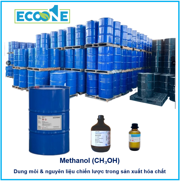 (ch₃oh) Methanol Dung Môi & Nguyên Liệu Chiến Lược Trong Sản Xuất Hóa Chất