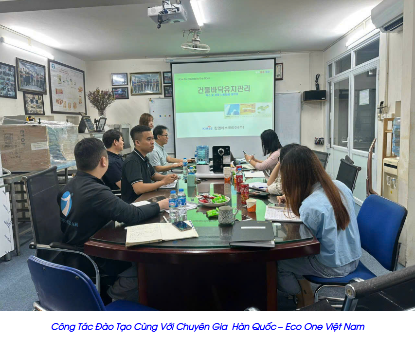 Đào Tạo Chia Sẽ Kiến Thức Sản Phẩm Cùng Các Chuyên Gia Hàn Quốc