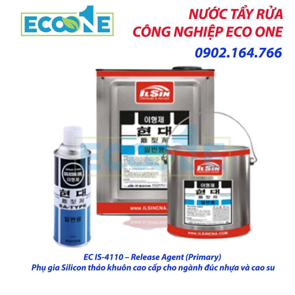 EC IS-4110 Phụ gia Silicon tháo khuôn cao cấp cho ngành đúc nhựa và cao ...