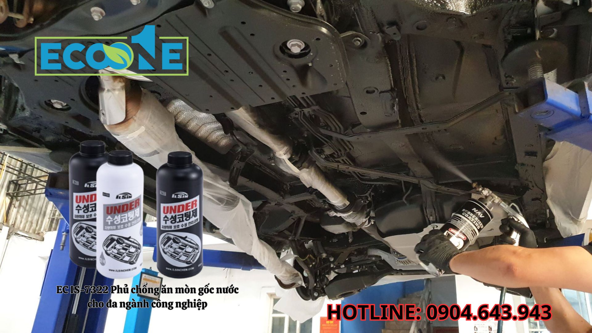 EC IS - 7322 Phủ Chống ăn Mòn Gốc Nước Cho đa Ngành Công Nghiệp