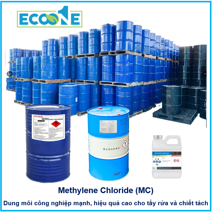 Mc Methylene Chloride Dung Môi Công Nghiệp Mạnh, Hiệu Quả Cao Cho Tẩy Rửa Và Chiết Tách