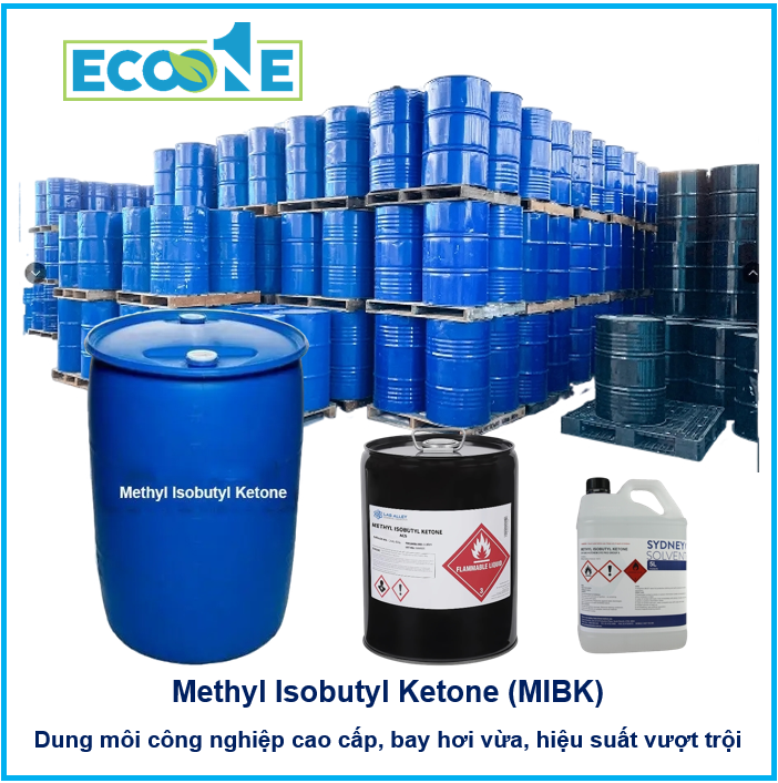 Mibk Methyl Isobutyl Ketone– Dung Môi Công Nghiệp Cao Cấp, Bay Hơi Vừa, Hiệu Suất Vượt Trội