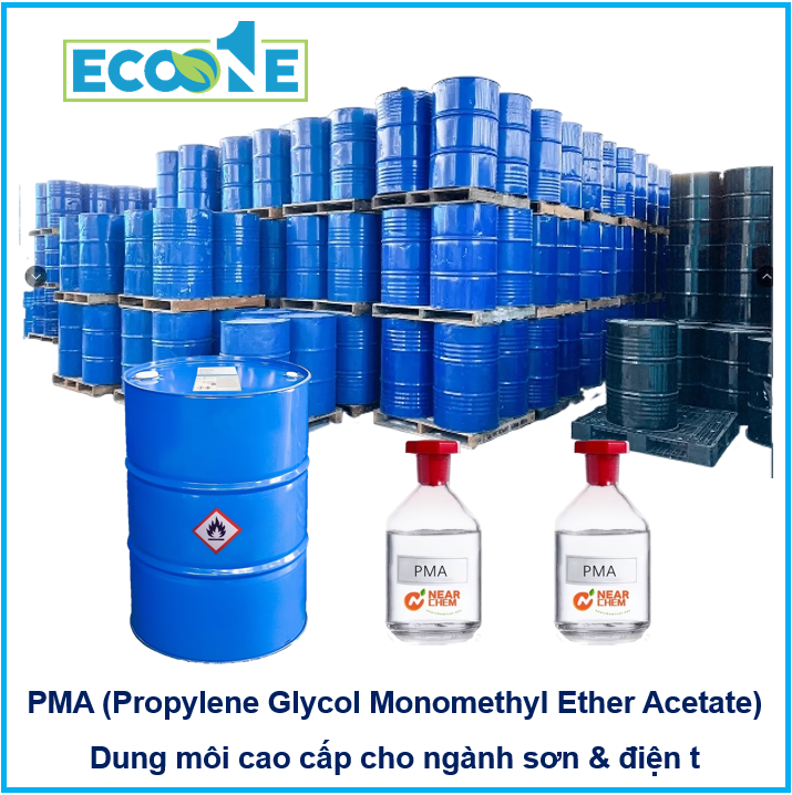 Propylene Glycol Monomethyl Ether Acetate Pma– Dung Môi Cao Cấp Cho Ngành Sơn & điện Tử