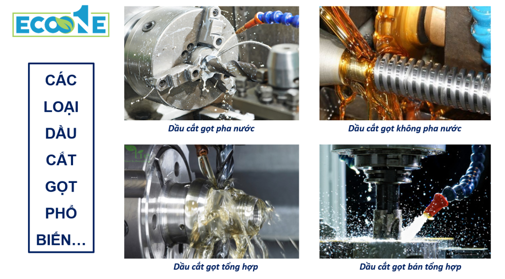 Các Loại Dầu Cắt Gọt Phổ Biến