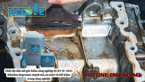 Chất Tẩy Dầu Mỡ Gốc Kiềm Công Nghiệp Ec Ky (p 529) Alkaline Degreaser Mạnh Mẽ, An Toàn Và Tiết Kiệm Trong Công Nghiệp