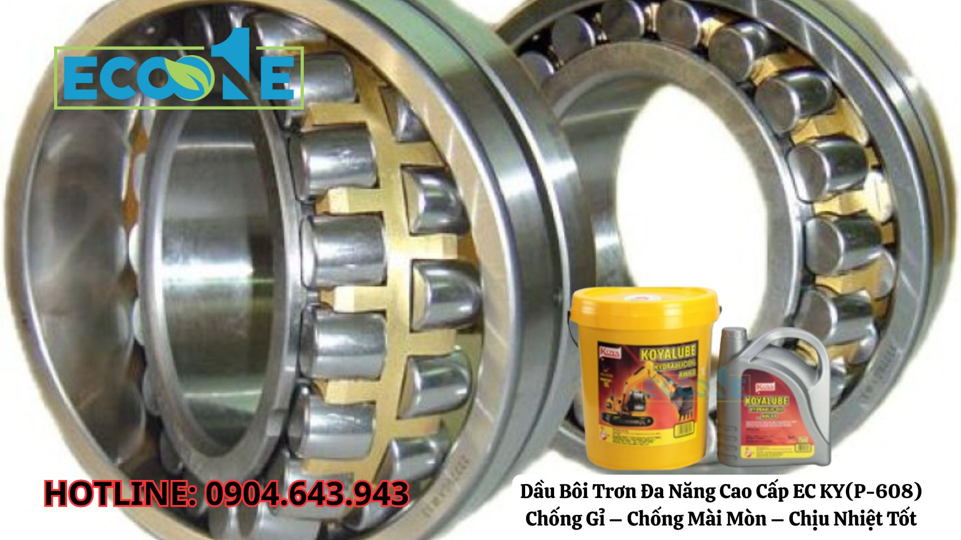 Dầu Bôi Trơn Đa Năng Cao Cấp EC KY(P-608) Chống Gỉ – Chống Mài Mòn – Chịu Nhiệt Tốt