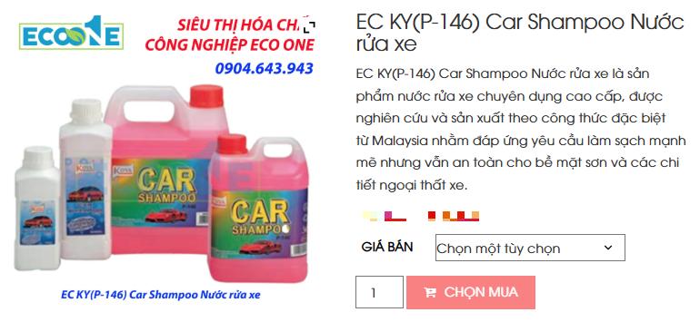 EC KY(P-146) Car Shampoo Nước Rửa Xe