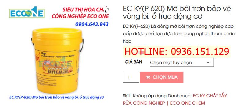EC KY (P-620) Mỡ Bôi Trơn Bảo Vệ Vòng Bi, ổ Trục động Cơ