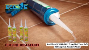 Keo Silicon Ec Ky(p 203) Trung Tính Trong Suốt Đa Năng, Bám Dính Siêu Mạnh