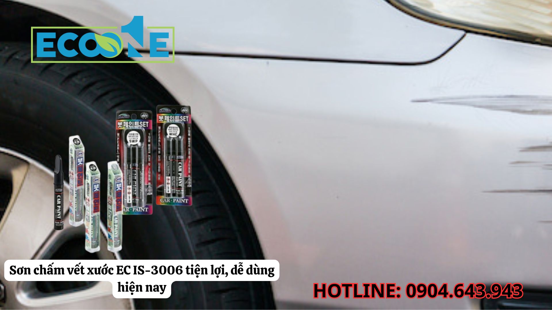 Sơn Chấm Vết Xước EC IS-3006 Tiện Lợi, Dễ Dùng Hiện Nay
