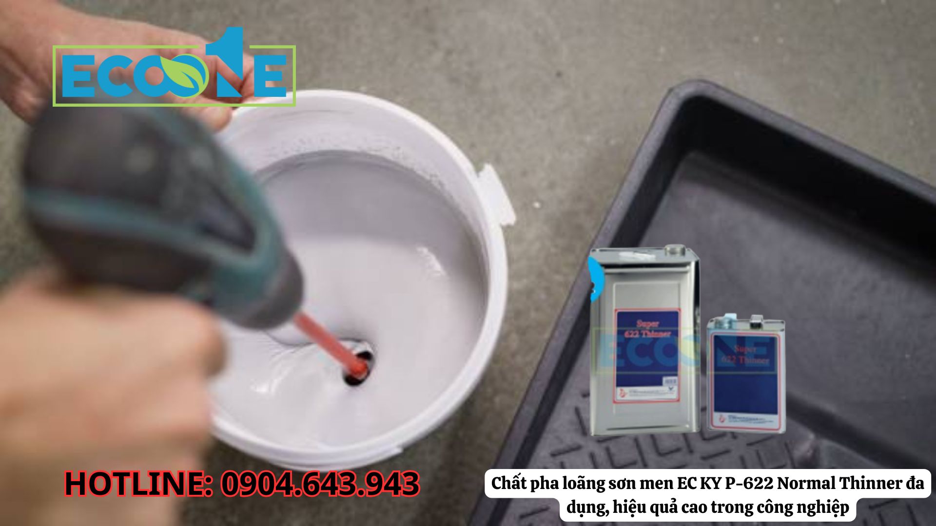 Chất Pha Loãng Sơn Men EC KY P‑622 Normal Thinner đa Dụng, Hiệu Quả Cao Trong Công Nghiệp