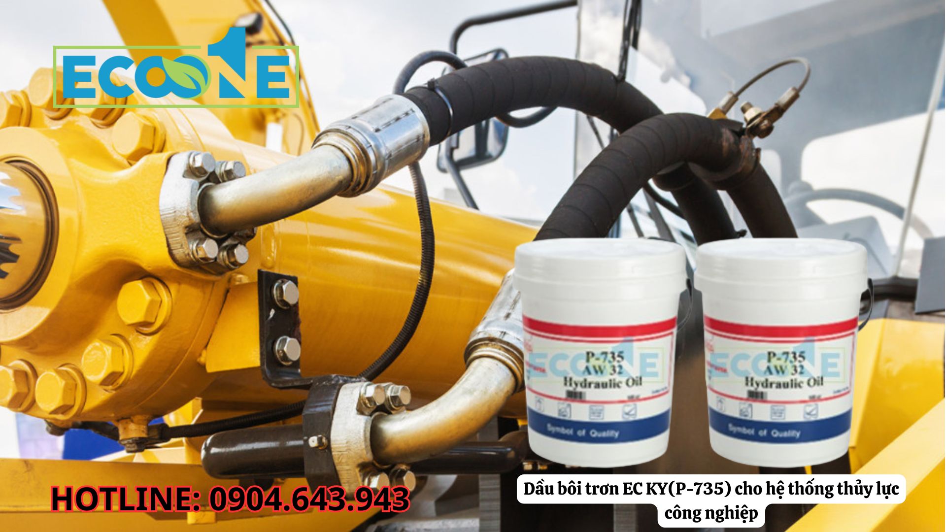 Dầu Bôi Trơn EC KY(P-735) Cho Hệ Thống Thủy Lực Công Nghiệp