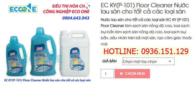 EC KY(P-101) Floor Cleaner Nước Lau Sàn Cho Tất Cả Các Loại Sàn