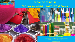 Ecoantic Esr E250 – Chất Hồ Mềm Axit Béo Cho Pe, Pc Và Cotton