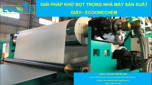 Giải Pháp Khử Bọt Trong Nhà Máy Sản Xuất Giấy