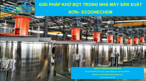 Giải Pháp Khử Bọt Trong Nhà Máy Sản Xuất Sơn