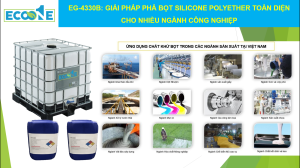 Eg 4330b Giải Pháp Phá Bọt Silicon Polyether Toàn Diện Cho Nhiều Ngành Công Nghiệp