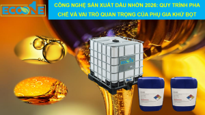 Công Nghệ Sản Xuất Dầu Nhờn 2026 Quy Trình Pha Chế Và Vai Trò Quan Trọng Của Phụ Gia Khử Bọt